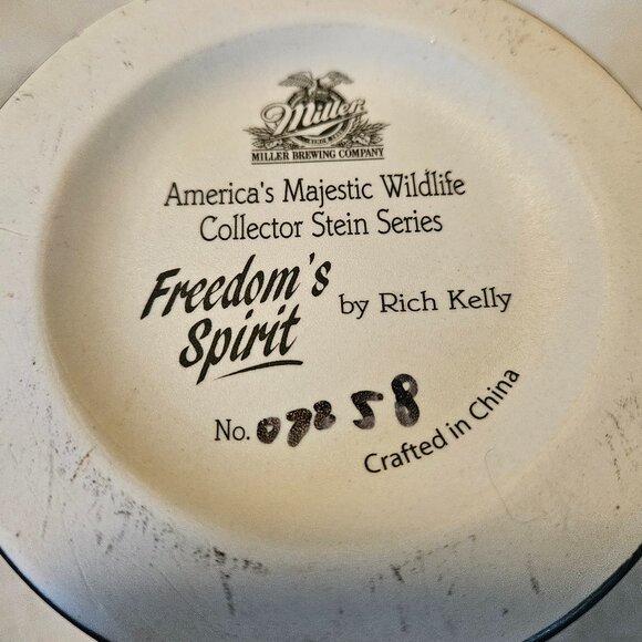 Miller Brewing Co - Freedom's Spirit Collector Stein Series - Limited Edition - Picture 7 of 9